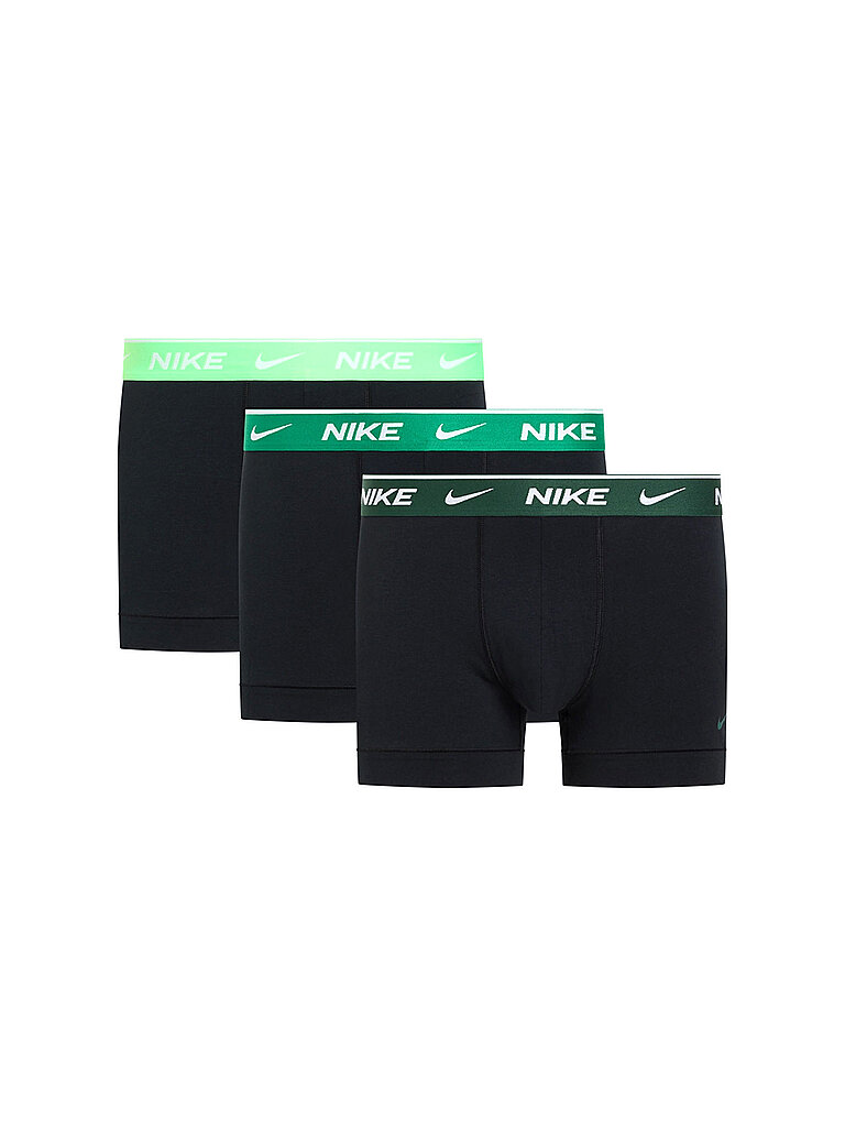 NIKE UNDERWEAR Herren Boxershorts Trunk 3er Pack schwarz | S